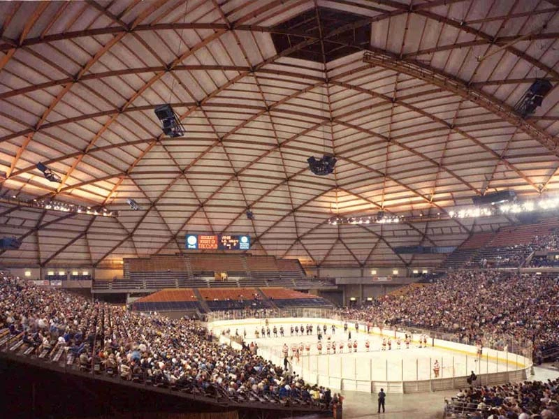 the Tacoma dome | wooden dome project dony by Western Wood Structures